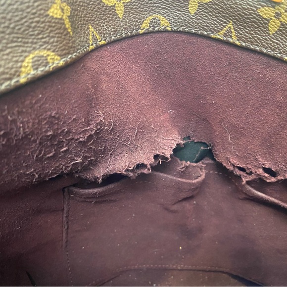 Louis Vuitton Brown Monogram Hobo Bag - Picture 5 of 16